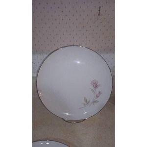 Rose China "Montrose" 10" dinner plates (set of 5)